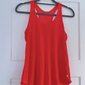 Reddish pink workout tank size S